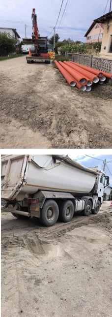 CL 10 – UAT Poiana Lacului, str. Negoiești – Lucrări la rețeaua de canalizare